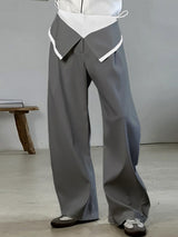 Mens Color-Block Patchwork Pant SKUK85620