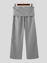 Mens High-Waisted Loose Wide-Leg Pant SKUK93666