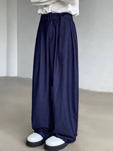 Mens Draped Loose Fit Wide Leg Pant SKUK72707