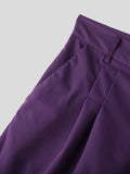 Mens Solid Deconstructive Design Casual Pants SKUK60069