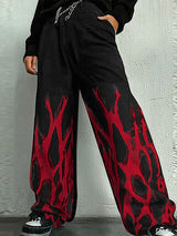 Mens Casual Print Color Block Pant SKUK84537