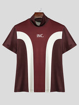 Mens Racing Color Block Short-Sleeve T-Shirt SKUK77350