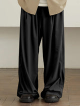 Mens Draped Pleated Casual Pant SKUK74118