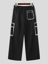 Mens Dotted Line Design Casual Pant SKUK70416