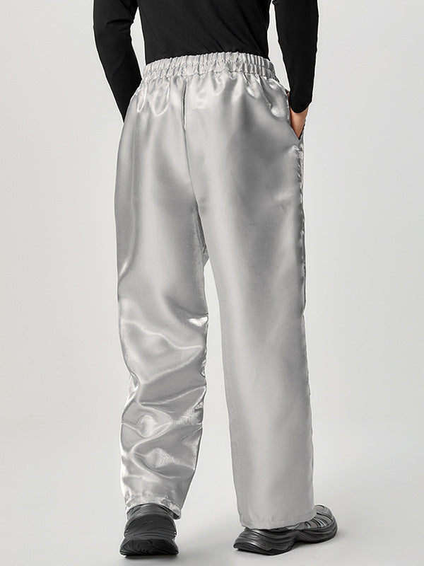 Mens Sparkle Solid Color Long Pant SKUK74906