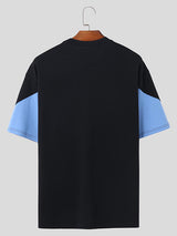 Mens Racing-Inspired Short-Sleeve T-Shirt SKUK76258