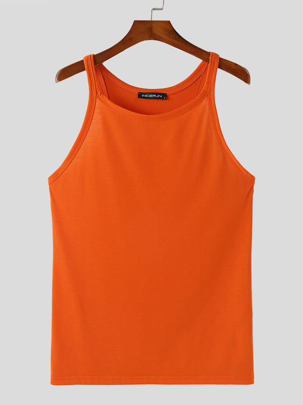 Mens Sexy Spaghetti Strap Sleeveless Tank SKUK65113