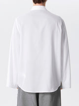 Mens Solid Button Design Split Sleeve Shirt SKUK43272