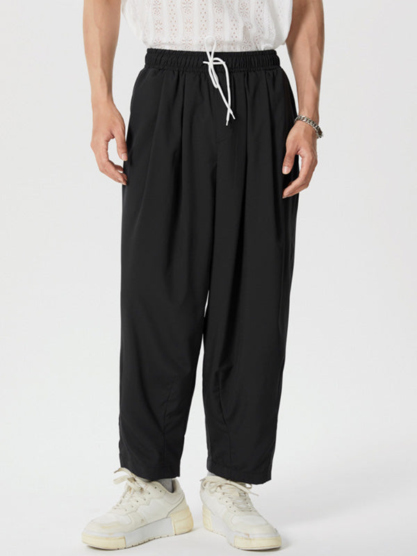 Männer Retro Casual Wide Leg Loose Yoga Hose SKUE68618