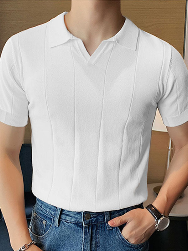 Mens Slim Short Sleeve Shirt SKUJ09885