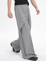 Mens Detachable Deconstructed Design Long Pant SKUK74114