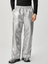 Mens Sparkle Solid Color Long Pant SKUK74906