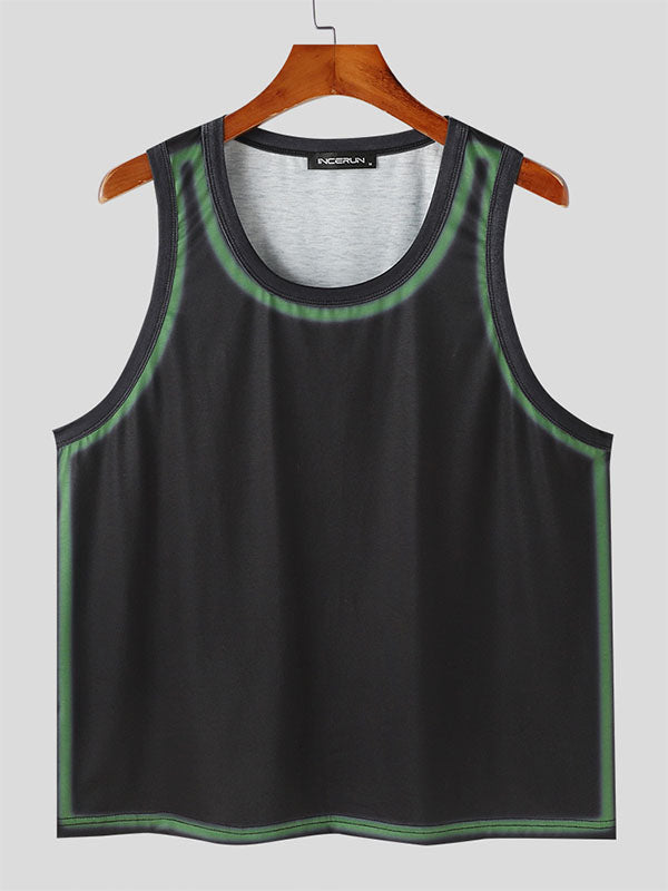 Mens Graffiti Style Casual Tank SKUK65504