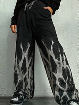 Mens Casual Print Color Block Pant SKUK84537