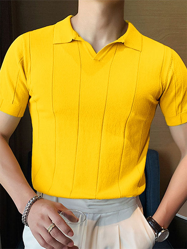 Mens Slim Short Sleeve Shirt SKUJ09885