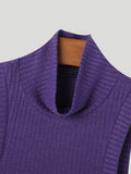Mens Solid Textured Half-Collar Sleeveless Vest SKUK63846