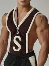 Mens Sexy S-Letter Print Sleeveless Tank SKUK70554