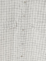 Mens Tweed Check Short Sleeve Shirt SKUK77022