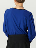 Mens Contrast Lace Trim Lace-Up Shirt SKUK24622