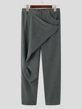 Mens Solid Color Deconstructed Pant SKUK75070