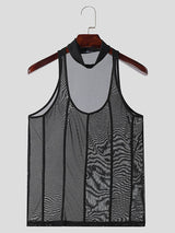 Mens Sexy U-Neck Sleeveless Tank SKUK67030