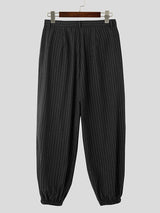 Mens Multi-Button Design Striped Pant SKUK80389