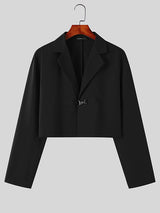 Blazer court à manches longues pour homme SKUJ54093