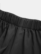 Unregelmäßige, lockere, verkürzte Culottes-Hose für Herren SKUD95240