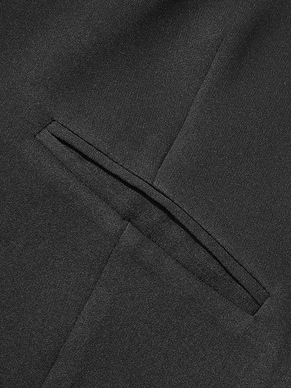 Men's Irregular Solid Color Sleeveless Vest SKUH25417 – INCERUNMEN